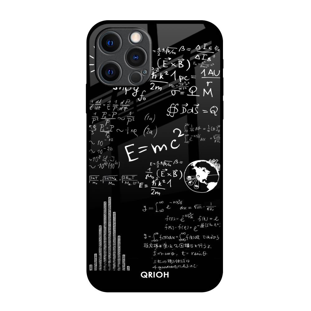 Funny Math iPhone 12 Pro Max Glass Back Cover Online