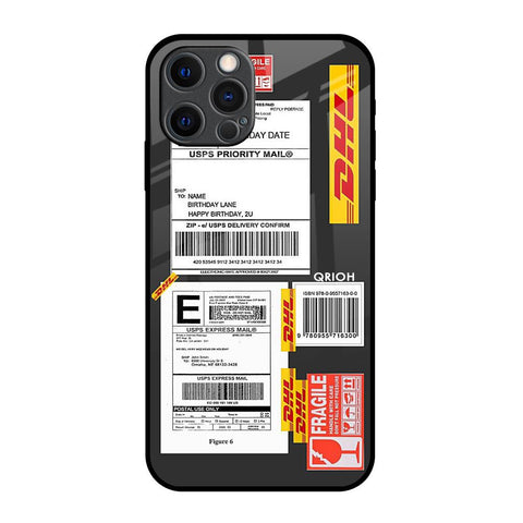 Cool Barcode Label iPhone 12 Pro Max Glass Back Cover Online