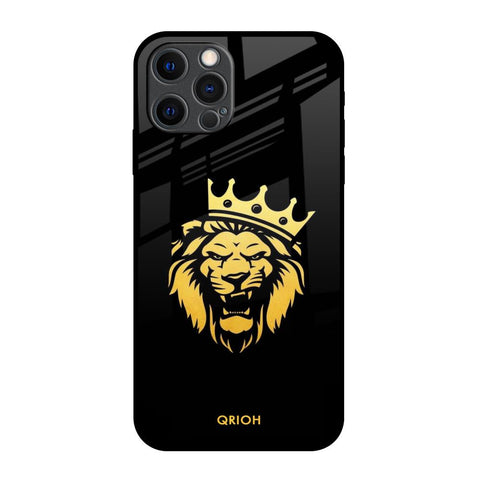 Lion The King iPhone 12 Pro Max Glass Back Cover Online