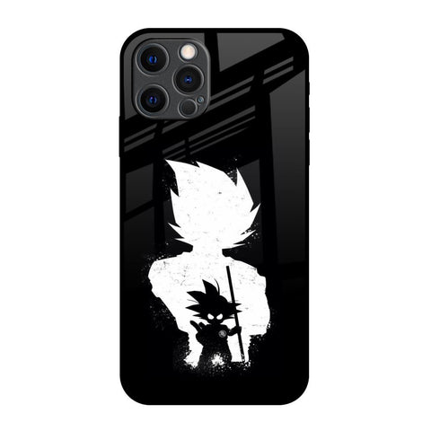 Monochrome Goku iPhone 12 Pro Max Glass Back Cover Online