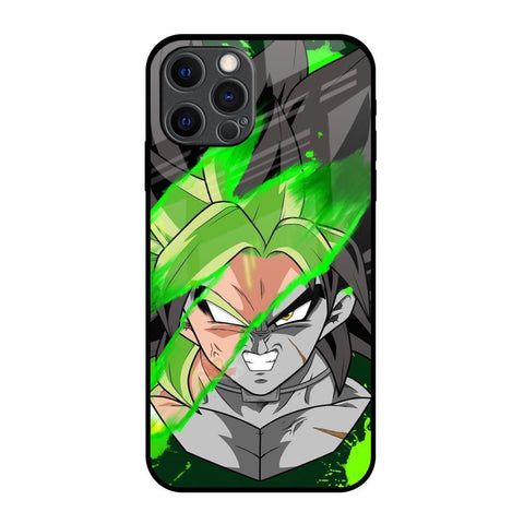 Anime Green Splash iPhone 12 Pro Max Glass Back Cover Online
