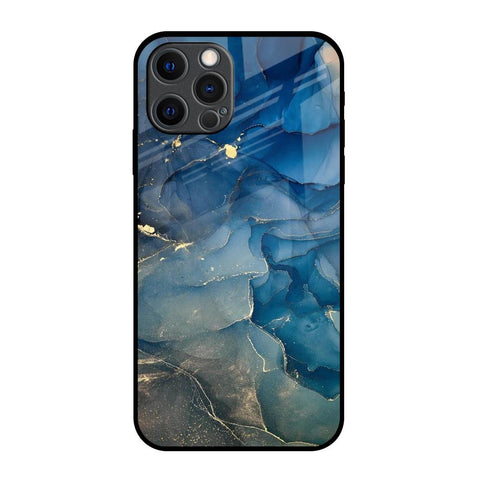 Blue Cool Marble iPhone 12 Pro Max Glass Back Cover Online