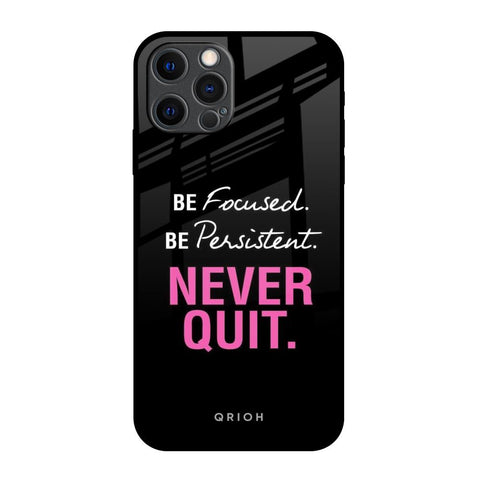 Be Focused iPhone 12 Pro Max Glass Back Cover Online