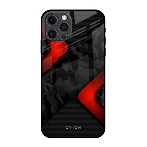 Modern Camo Abstract iPhone 12 Pro Max Glass Back Cover Online