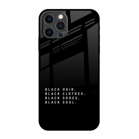 Black Soul iPhone 12 Pro Max Glass Back Cover Online