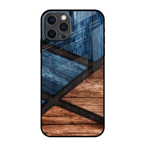 Wooden Tiles iPhone 12 Pro Max Glass Back Cover Online