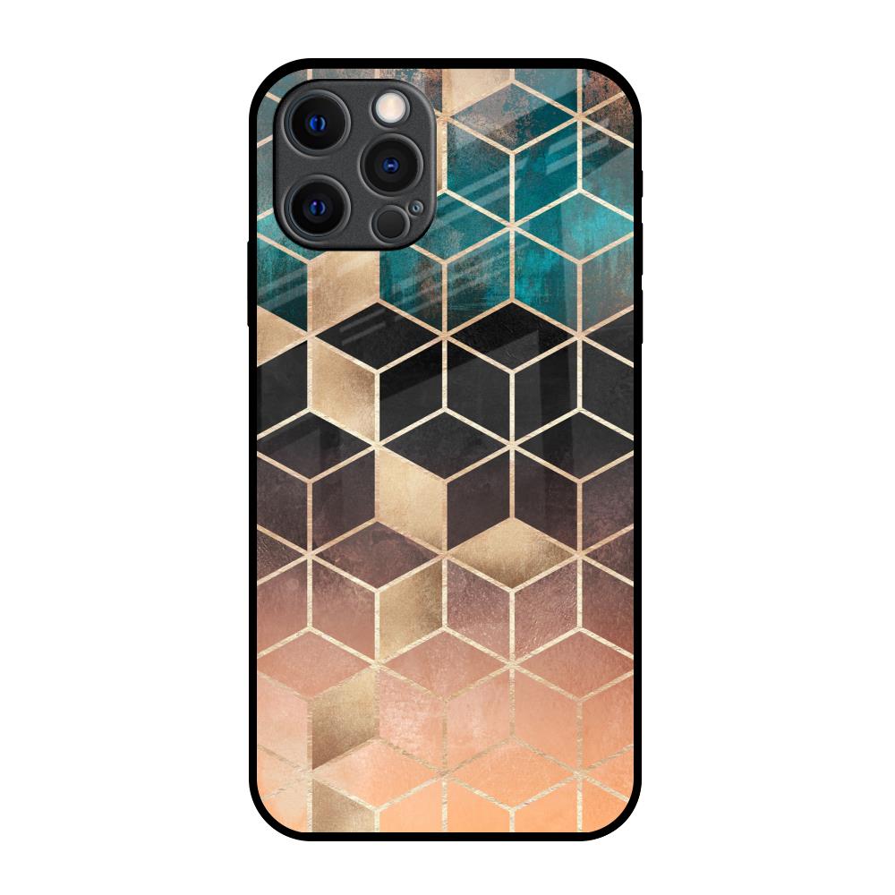 Bronze Texture iPhone 12 Pro Max Glass Back Cover Online