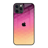 Geometric Pink Diamond iPhone 12 Pro Max Glass Back Cover Online