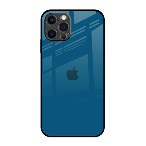 Cobalt Blue iPhone 12 Pro Max Glass Back Cover Online