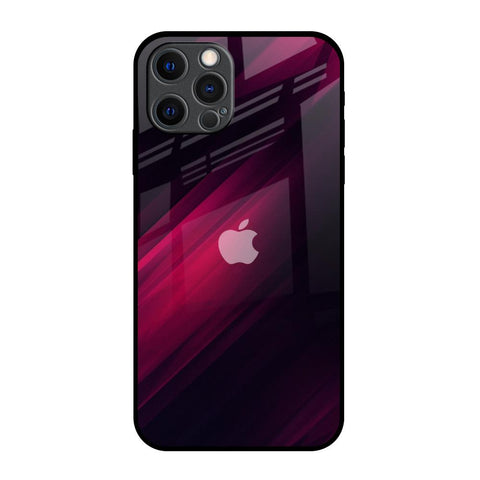 Razor Black iPhone 12 Pro Max Glass Back Cover Online