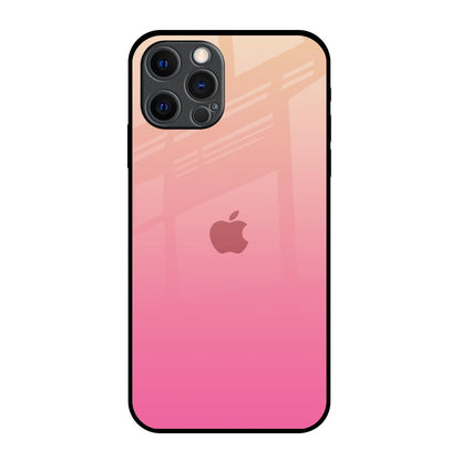 Pastel Pink Gradient iPhone 12 Pro Max Glass Back Cover Online