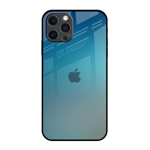 Sea Theme Gradient iPhone 12 Pro Max Glass Back Cover Online