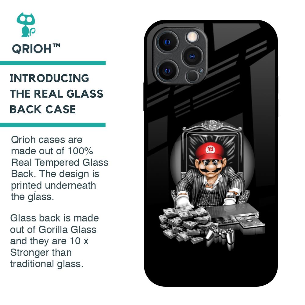 Dark Secret Glass Case for iPhone 12 Pro Max