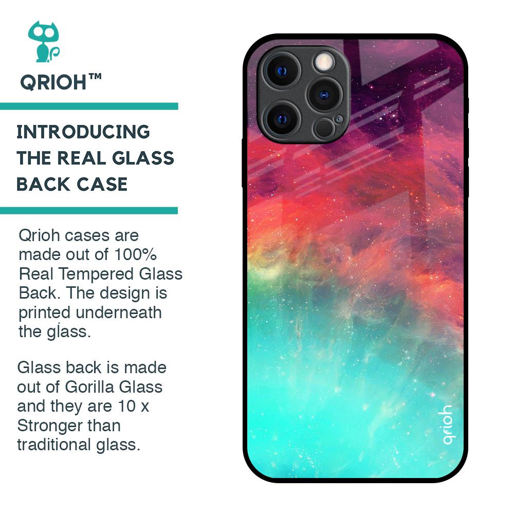 Colorful Aura Glass Case for iPhone 12 Pro Max