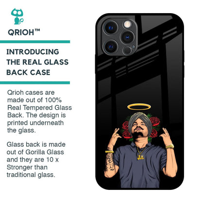 Punjabi Singer Poster Glass Case for iPhone 12 Pro Max