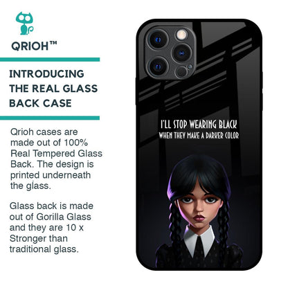Aesthetic Digital Art Glass Case for iPhone 12 Pro Max