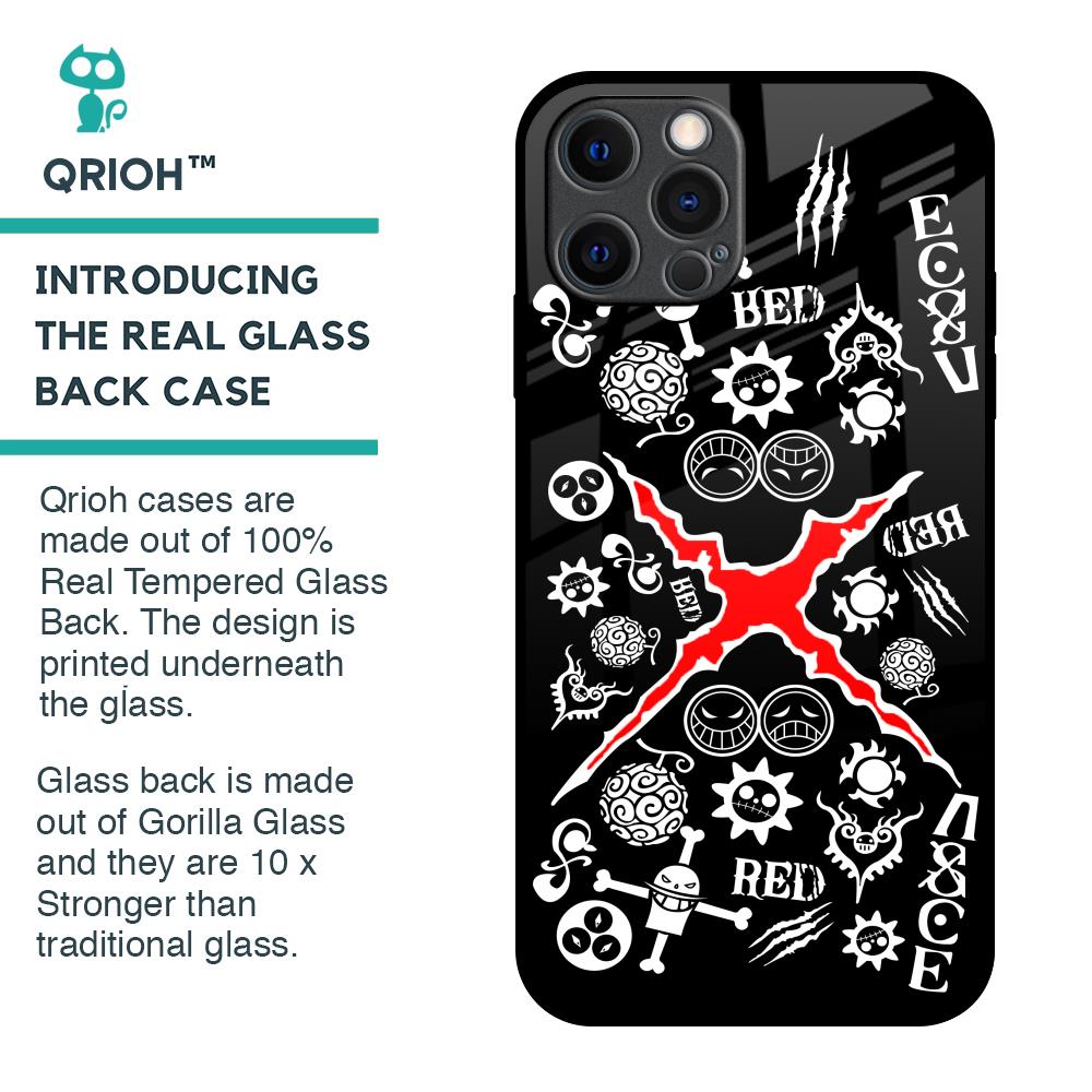 Red Zone Glass Case for iPhone 12 Pro Max