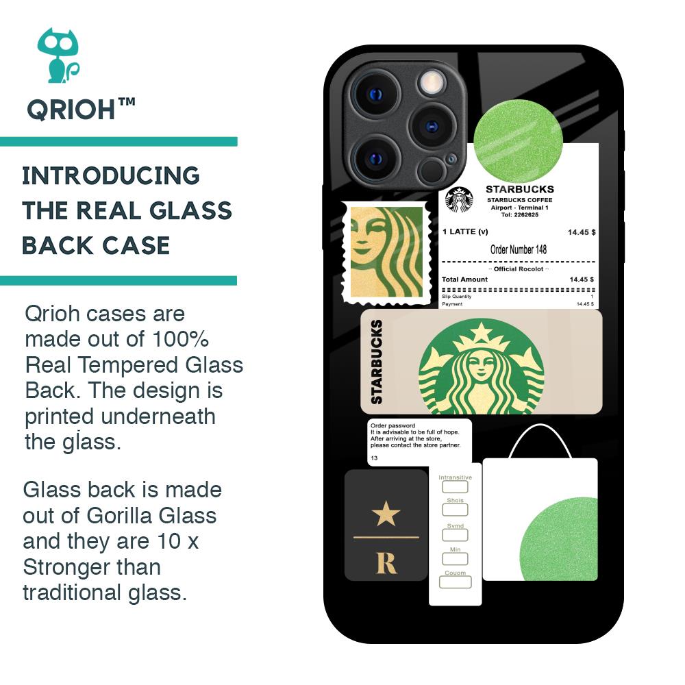 Coffee Latte Glass Case for iPhone 12 Pro Max