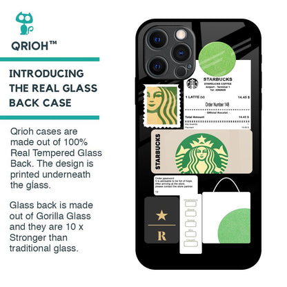 Coffee Latte Glass Case for iPhone 12 Pro Max