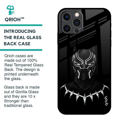 Dark Superhero Glass Case for iPhone 12 Pro Max