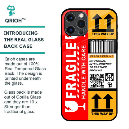 Handle With Care Glass Case for iPhone 12 Pro Max