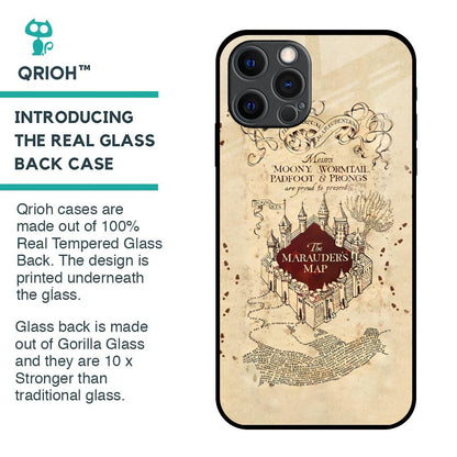 Magical Map Glass Case for iPhone 12 Pro Max