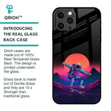 Retro Astronaut Glass Case for iPhone 12 Pro Max