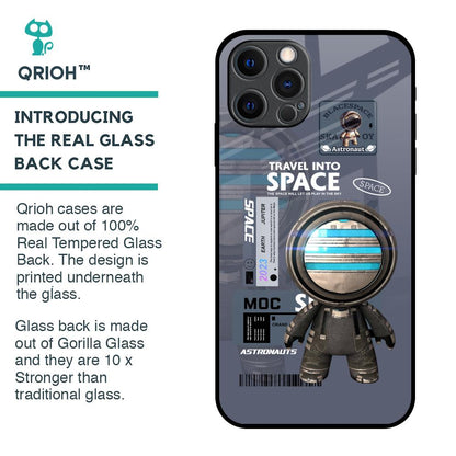 Space Travel Glass Case for iPhone 12 Pro Max