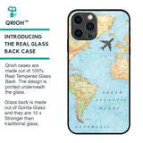 Travel Map Glass Case for iPhone 12 Pro Max