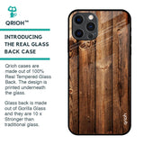 Timber Printed Glass Case for iPhone 12 Pro Max