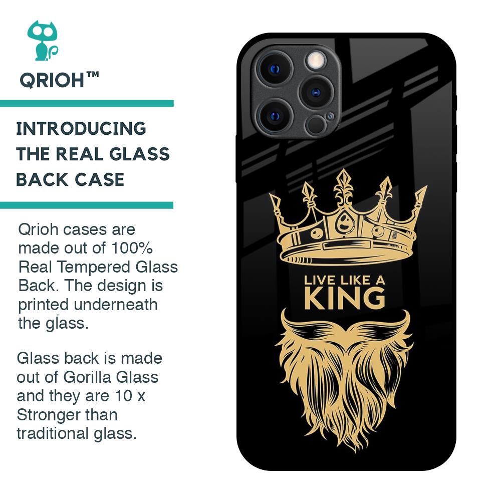 King Life Glass Case For iPhone 12 Pro Max