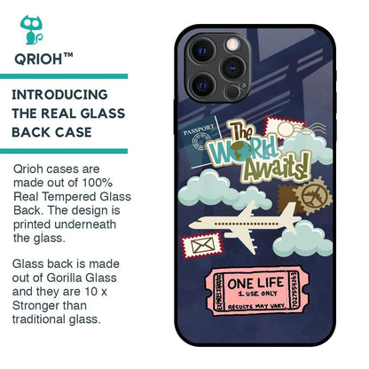 Tour The World Glass Case For iPhone 12 Pro Max