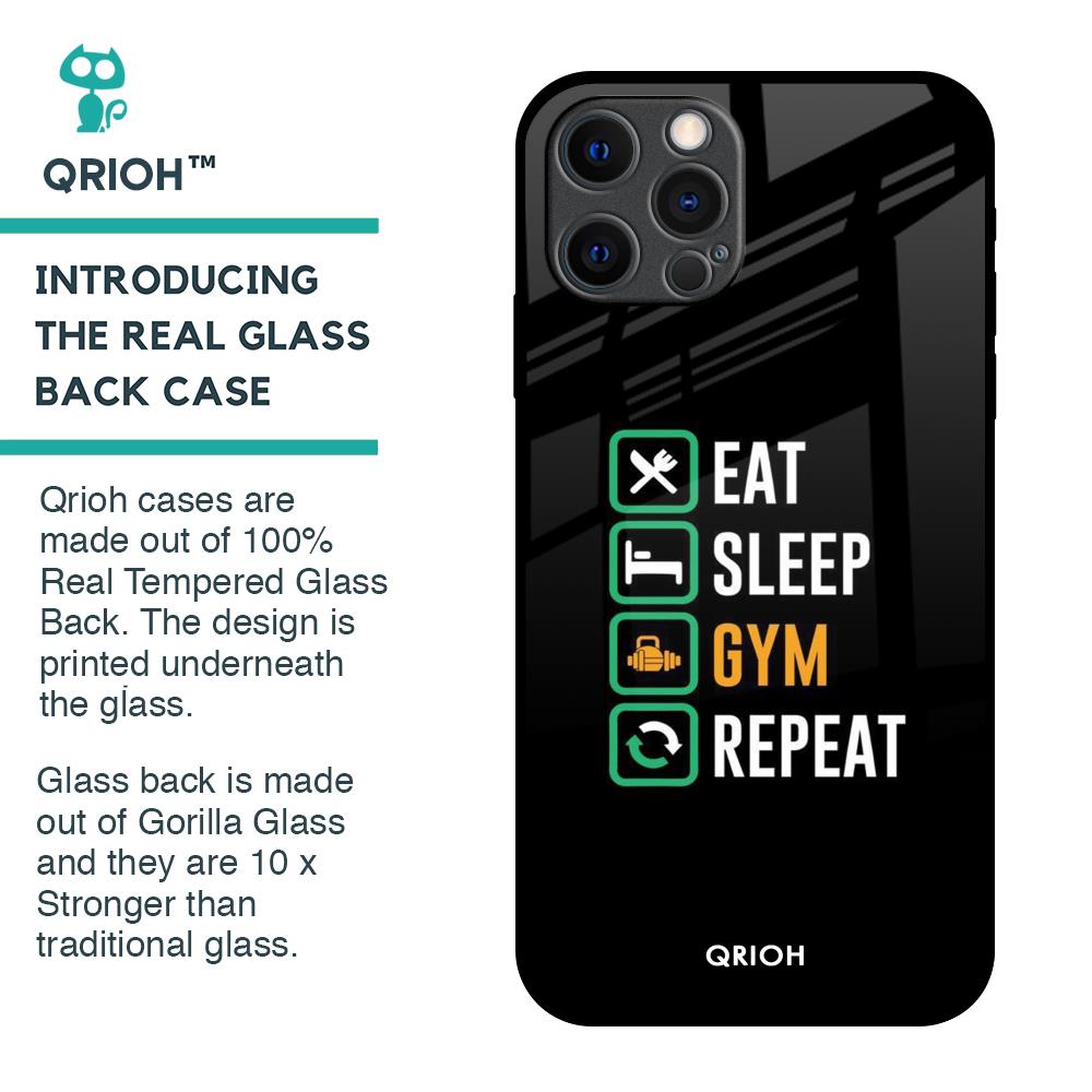 Daily Routine Glass Case for iPhone 12 Pro Max