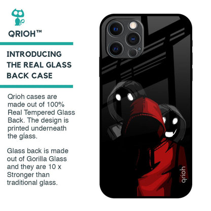Shadow Character Glass Case for iPhone 12 Pro Max