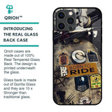 Ride Mode On Glass Case for iPhone 12 Pro Max