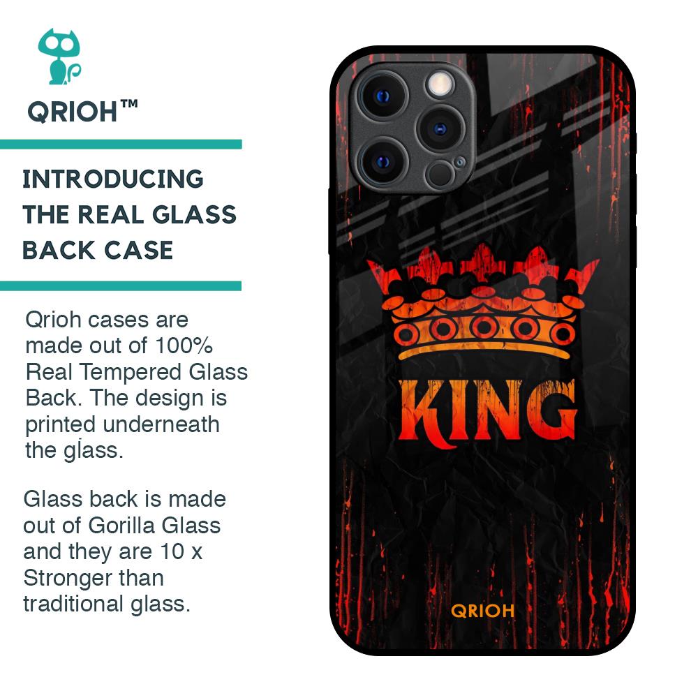 Royal King Glass Case for iPhone 12 Pro Max