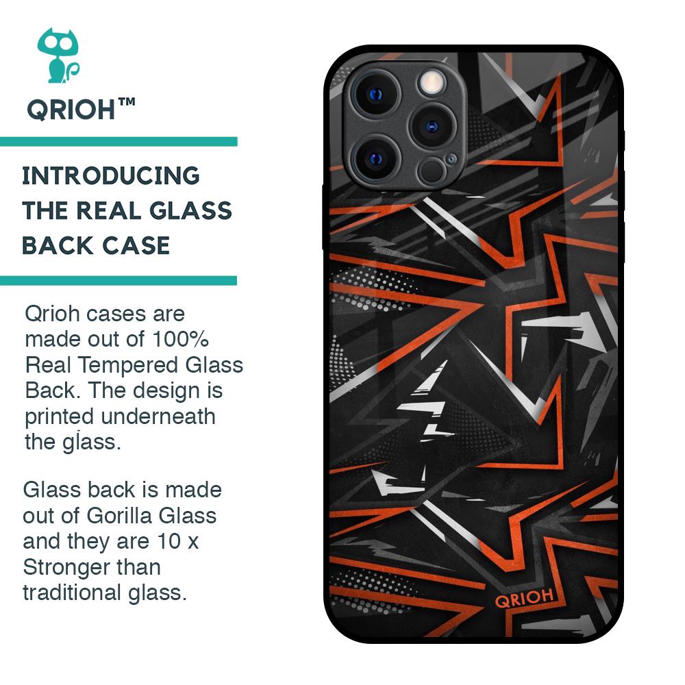 Vector Art Glass Case for iPhone 12 Pro Max