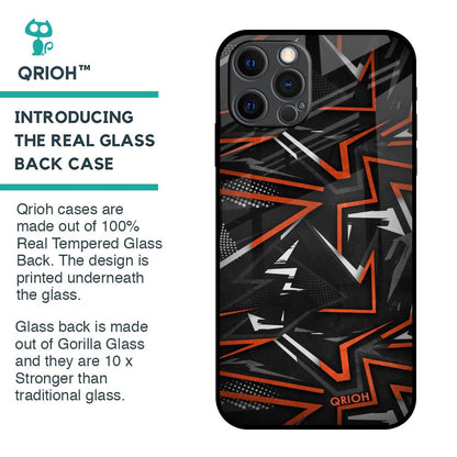 Vector Art Glass Case for iPhone 12 Pro Max