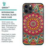 Elegant Mandala Glass Case for iPhone 12 Pro Max