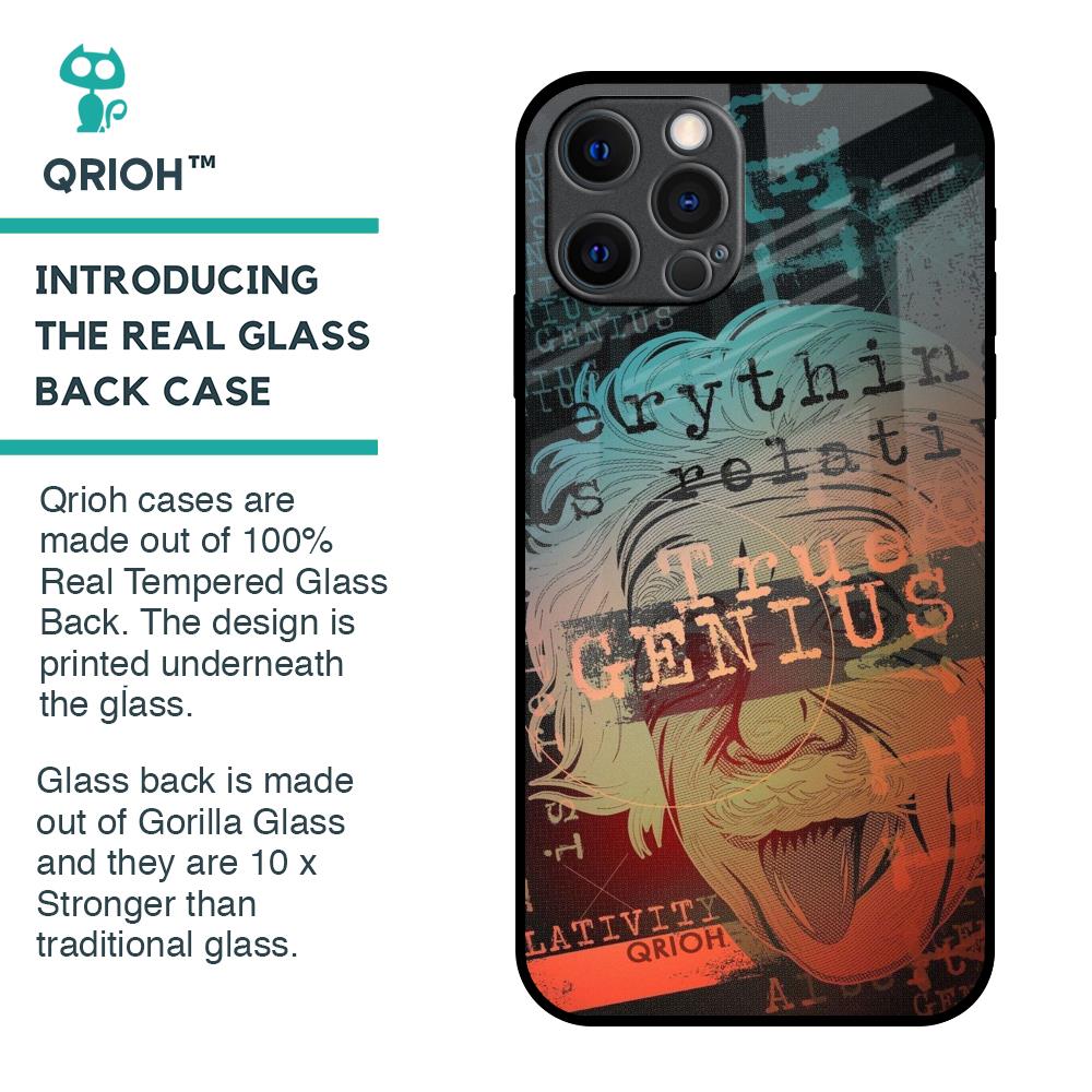 True Genius Glass Case for iPhone 12 Pro Max