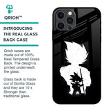 Monochrome Goku Glass Case for iPhone 12 Pro Max