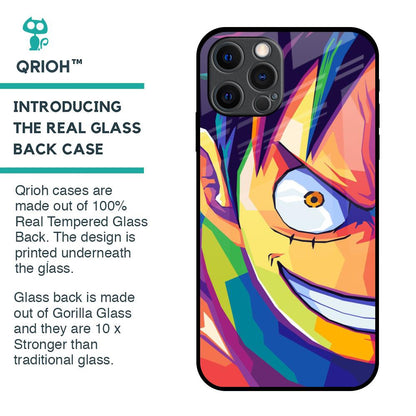 Monkey Wpap Pop Art Glass Case for iPhone 12 Pro Max