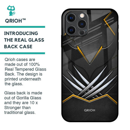 Black Warrior Glass Case for iPhone 12 Pro Max