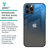 Blue Grey Ombre Glass Case for iPhone 12 Pro Max