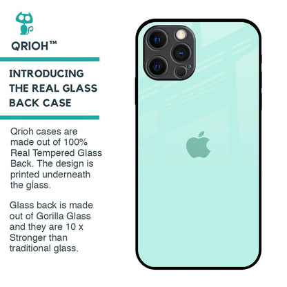 Teal Glass Case for iPhone 12 Pro Max