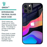 Colorful Fluid Glass Case for iPhone 12 Pro Max