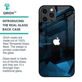 Polygonal Blue Box Glass Case For iPhone 12 Pro Max