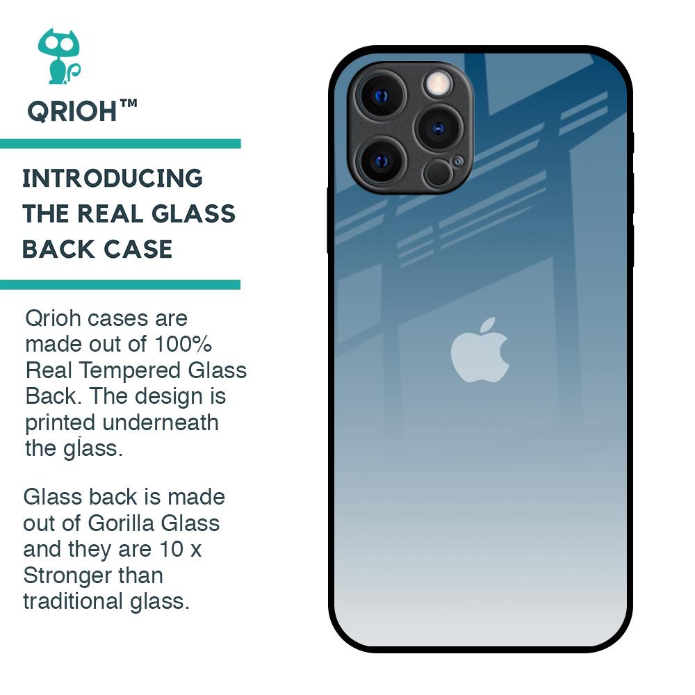 Deep Sea Space Glass Case for iPhone 12 Pro Max