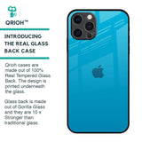 Blue Aqua Glass Case for iPhone 12 Pro Max