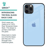 Pastel Sky Blue Glass Case for iPhone 12 Pro Max